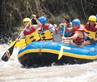 Canotaje en Lunahuaná